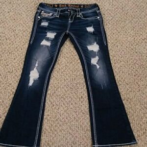 Rock Revival Midnight Blue Boot Cut Jeans